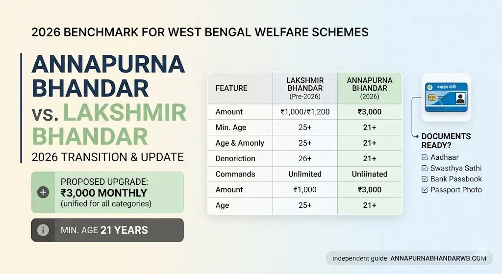 Annapurna Bhandar vs. Lakshmir Bhandar: Key Differences & 2026 Updates